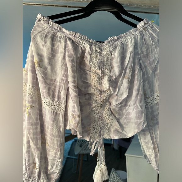 Tops - Surf Gypsy: Size M.. Boho style crop top!